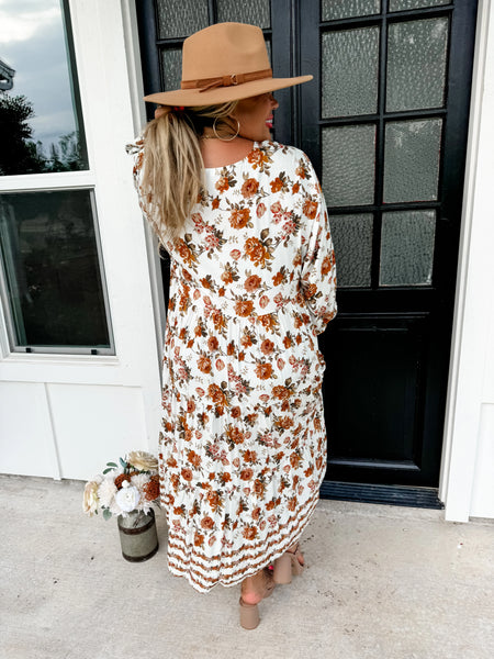 Kora Fall Floral Dress